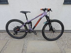 GHOST Riot Youth Pro 27.5 detský bicykel, grey purple/black - 2