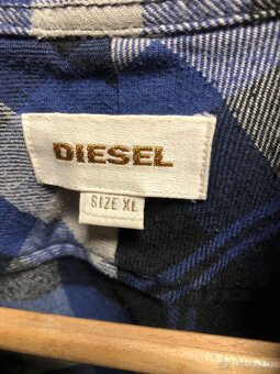 DIESEL originál flanelka pánska XL - 2