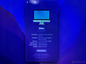 iMac 21.5" late 2017 - 2