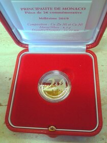 2 Euro Monaco 2019 - Prince Honore V (Proof) - 2