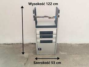 Servisná nadstavba dielenský servisný regál do auta BOTT - 2