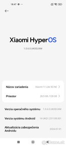 Xiaomi Mi 11 Lite 5G NE 6/128 GB + prisl./ komplet balenie - 2