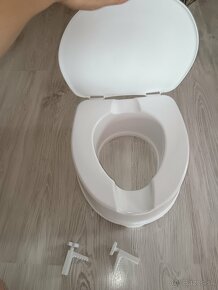 WC sedátko zvýšené 10cm, bez madiel - 2