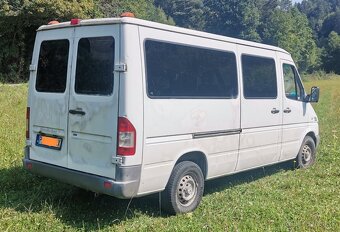 9miestny dodavkovy VYMENÍM Mercedes sprinter 208 2.2CDI 60kw - 2