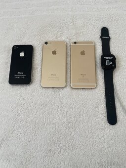 Apple 4, 6s,7  256 GB ,Aple Watch 7 - 2