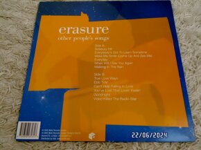LP ERASURE "Other People Songs" - 2