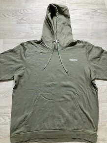 Adidas mikina s kapucňou, zelená/khaki , XL - 2