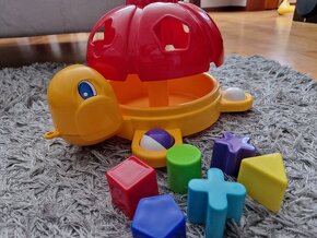 Vkladačky korytnačka + Fisher Price - 2