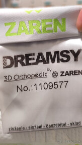 Detský matrac 140 x 70 (Zaren Dreamsy 3D Orthopedic) - 2