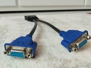 DMS-59 to dual VGA adapter - 2