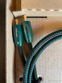 Audioquest Evergreen RCA - RCA 1 meter kabel - ako novy - 2