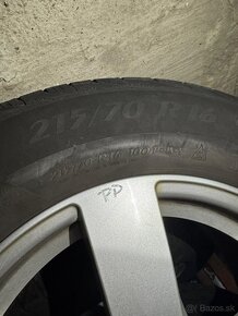 Predam Disky aj so zimnymi pneumatikami 215/70 R16 - 2