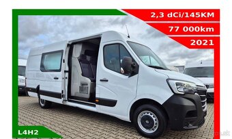 Renault Master L4H2 7-miestne 2,3dC/145km - bez Dph - 2