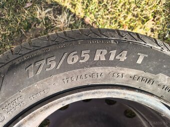 Letné 175/65 R14 na diskoch - 2