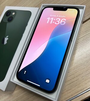 iPhone 13 128GB Green - pekný stav - 2