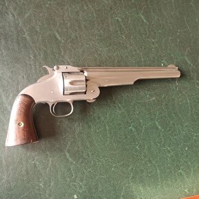 Revolver Smith Wesson 3 model ráže 44 super stav - 2