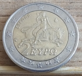 2 Euro 2002 "S" Grecko ražba Finland - nabídněte cenu. 05 - 2