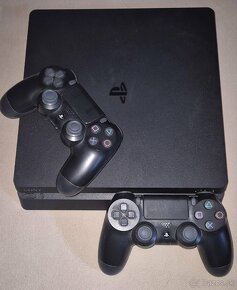 Playstation 4 slim 500gb + 2 dual shock + 5 hier. - 2