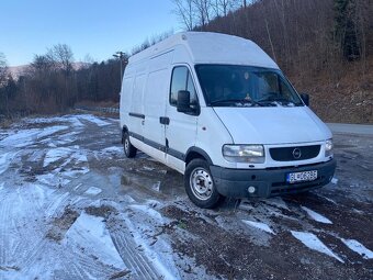 Predám Opel movano 2.5 dci - 2