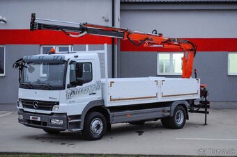 MERCEDES ATEGO 1518 VALNÍK + HYDRAULICKÁ RUKA - EU5 - 2