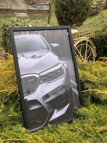 Auto obraz, plagát BMW M5 v ráme - 2