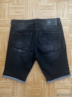 panske riflove sortky, kratasy g-star raw 3301 velkost W35 - 2