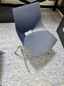 Stohovateľné modré stoličky 4ks - 2