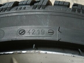 Zimné kolesá 5x100 215/40 R17 VW, Škoda) - 2