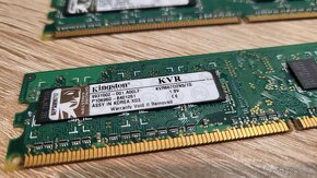 RAM Kingston 2x 1GB, DDR2 667MHz CL5, KVR667D2N5/1G - 2