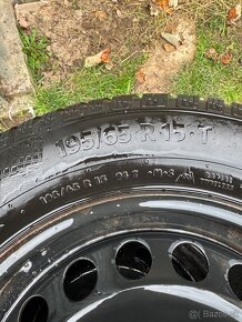 Zimné pneu Continental TS860 195/65 R15+ plechové disky - 2