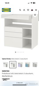 IKEA SMÅSTAD prebaľovací pult - 2