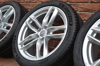 5x112 R18 Letna sada Audi A4 b9 + 245/40 R18 Michelin - 2