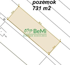 Pozemok pod lesom - 731 m2 , Nitra - Štitáre ID 505-14-MIGa - 2