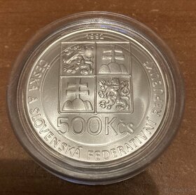 500 Kcs J. A. Komensky 1992 - 2