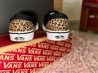 vans leopard original trendy slip-on tenisky-topanky - 2