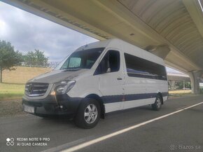 Predám Mercedes Sprinter 3L 9 miestny polokaravan - 2