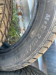 Predam 4x zimne pneumatiky sava 205/55 r16 - 2