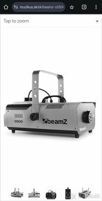 Predam dymostroj beamz s1500 -1500w - 2