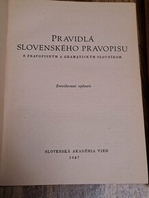 Pravidlá slovenského pravopisu, 1957, SAV, dr. Peciar - 2