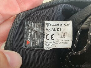 Čižmy na motorku Dainese Axial D1 veľ. 47 - 2