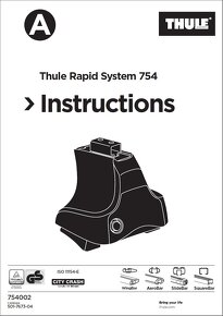 Pätky THULE Rapid System 754 - 2