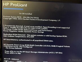 Predám server hp ProLiant ML310e Gen8 - 2