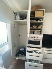 Kuchynská veža IKEA biela lesklá - 2