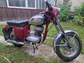 Jawa 250 typ 559 rv 67 platne doklady biele spz - 2