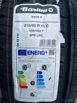 NOVÉ BARUM 215/65R15C - 2