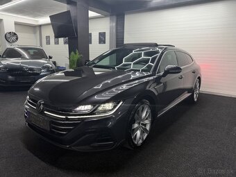 VW Arteon SB R-line 2.0tdi 147kw VYSOKÁ VÝBAVA 1majiteľ - 2