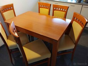 Stôl + stoličky - 2