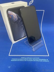 Apple iPhone XR 64GB Black-Batéria 100% - 2