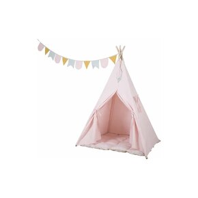 Detský stan Little Dutch TeePee Pink - 2