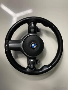 BMW F30/F31/F34 Mpaket volant F1 radenie - 2